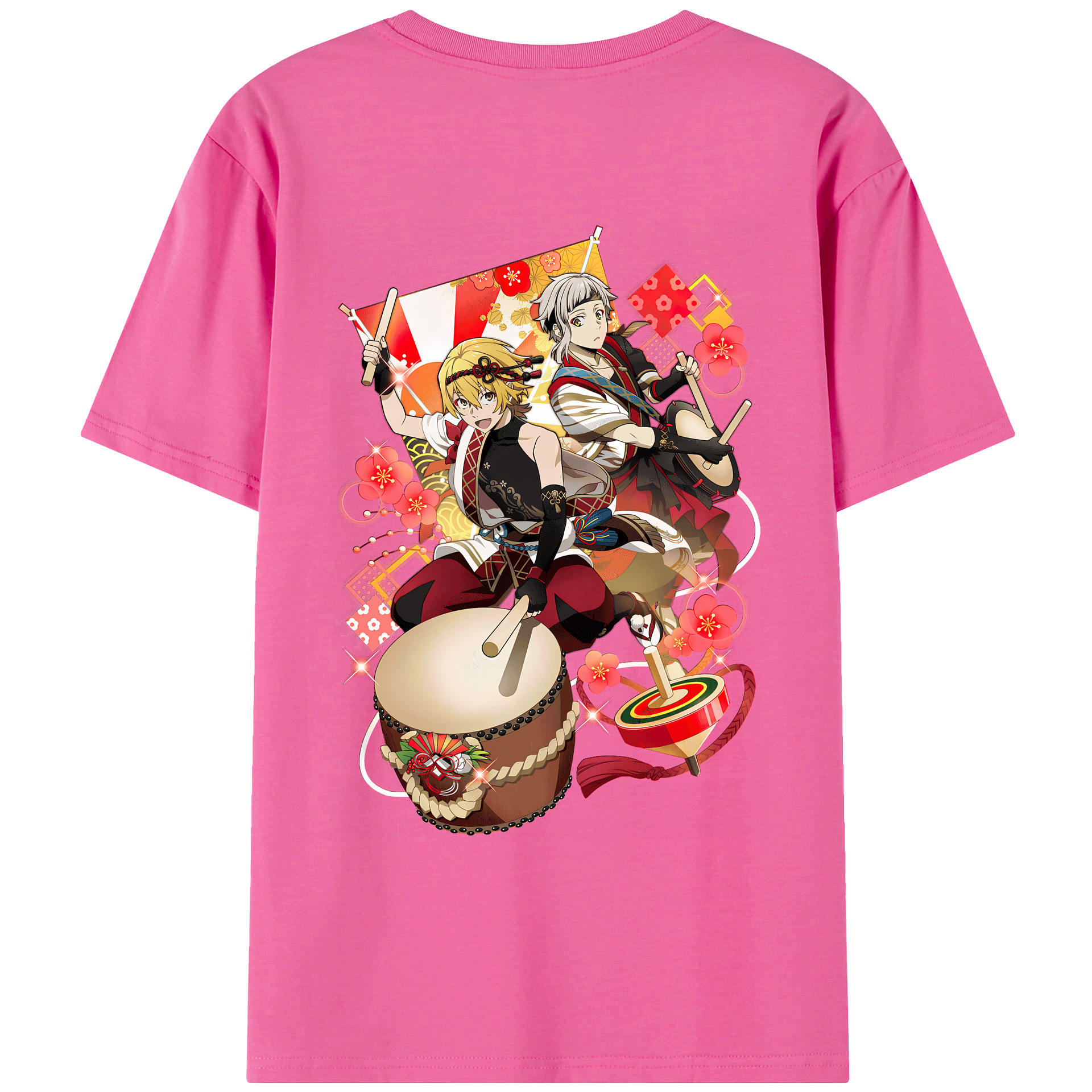 （画像用） 文豪ストレイドッグス Bungo Stray Dogs レディース半袖Tシャツ(バックプリント)